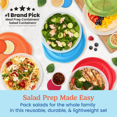 Bentgo Easyboxes Salad-to-Go Containers 8-Piece Set