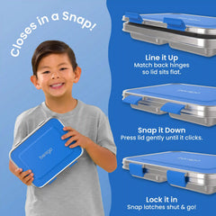Bentgo Kids Stainless Steel Lunch Box (2-Pack)