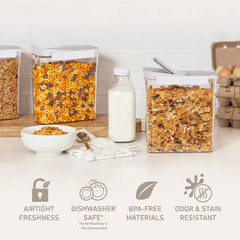 Bentgo Pantry Airtight Cereal Containers (6-pcs)