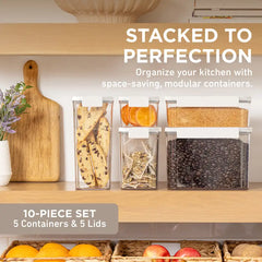 Bentgo Pantry Airtight Dry Food Storage Containers (10-pcs)