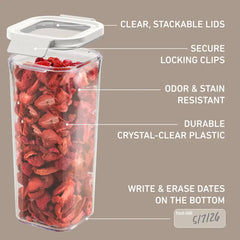 Bentgo Pantry Airtight Dry Food Storage Containers (10-pcs)