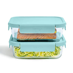 Bentgo Glass Leak-Proof Food Storage Set (4-Piece)