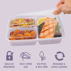 Bentgo Prep 3-Compartment Meal Prep Containers (20-Piece)