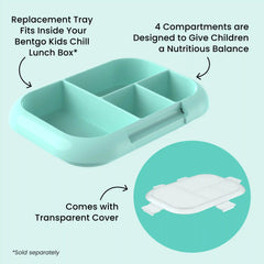 Bentgo Chill Kids Tray with Transparent Cover