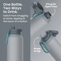 Bentgo Flip 2-in-1 Water Bottle (24 fl oz)