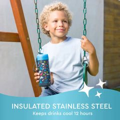 Bentgo Kids Stainless Steel Insulated Water Bottle (2-Pack)