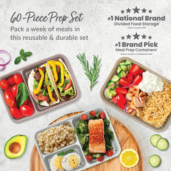 Bentgo Prep 60-Piece Meal Prep Kit
