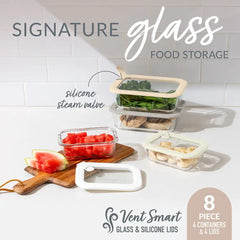 Bentgo Signature Glass Food Storage Set (8-Piece)