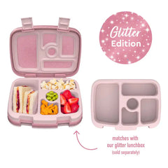 Bentgo Kids Tray with Transparent Cover (Glitter)